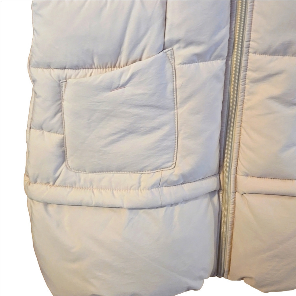 Perimitz French Casual Puffer Vest Girls Size 8 Full Zip 2-pkt Inside Drawstring - Picture 4 of 16